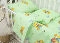 Постельное белье ранфорс Вилюта - 6112 зеленый, детский